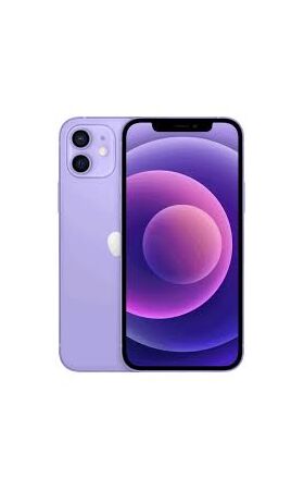 Apple iPhone 12 128GB, Renewed Smartphone Purple | DSF Offers